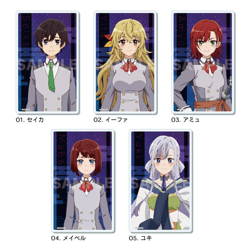 『最強陰陽師の異世界転生記』アクリルカード 01 全5種 BOX